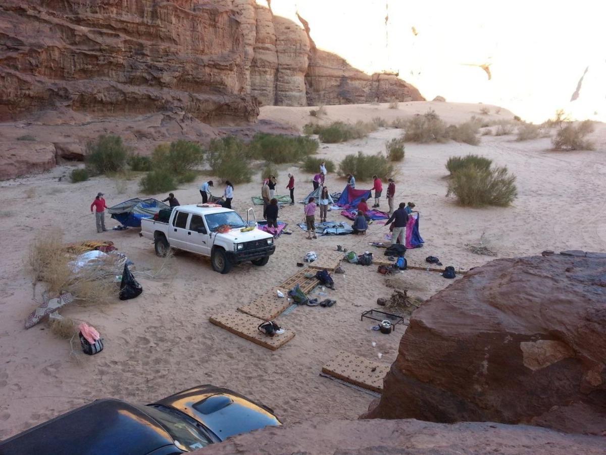 Hotel Zawaideh Desert Camp Wadi Rum Zewnętrze zdjęcie