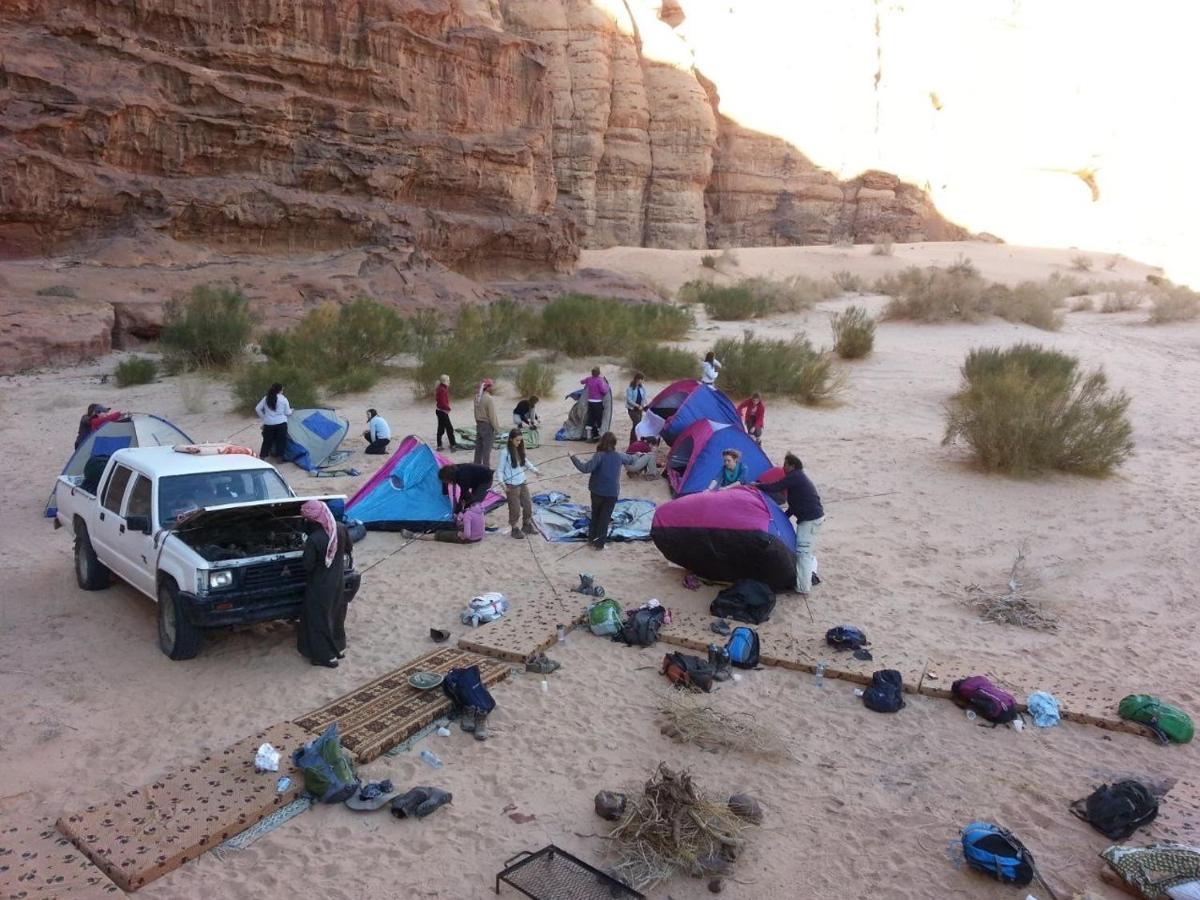 Hotel Zawaideh Desert Camp Wadi Rum Zewnętrze zdjęcie