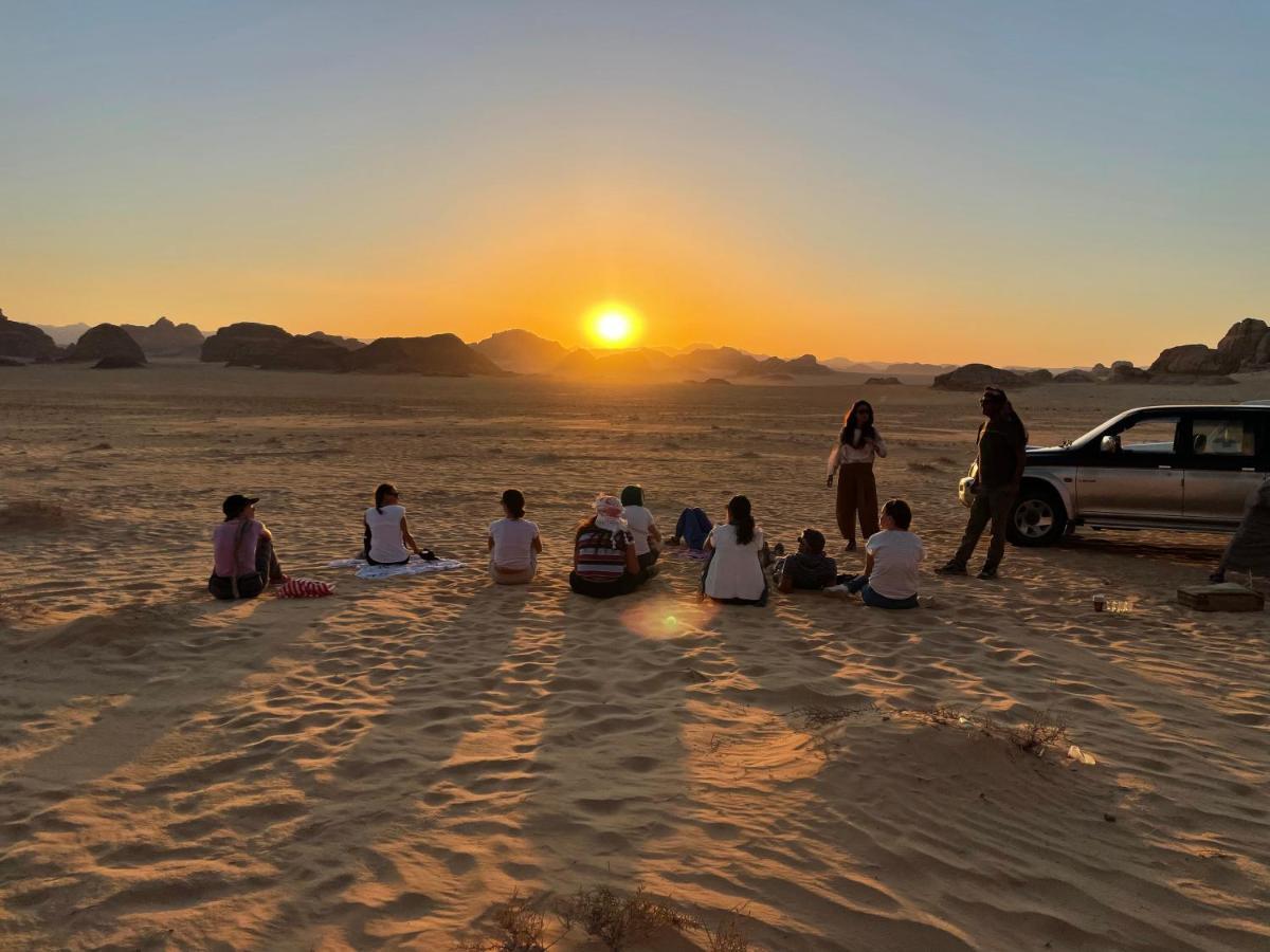 Hotel Zawaideh Desert Camp Wadi Rum Zewnętrze zdjęcie