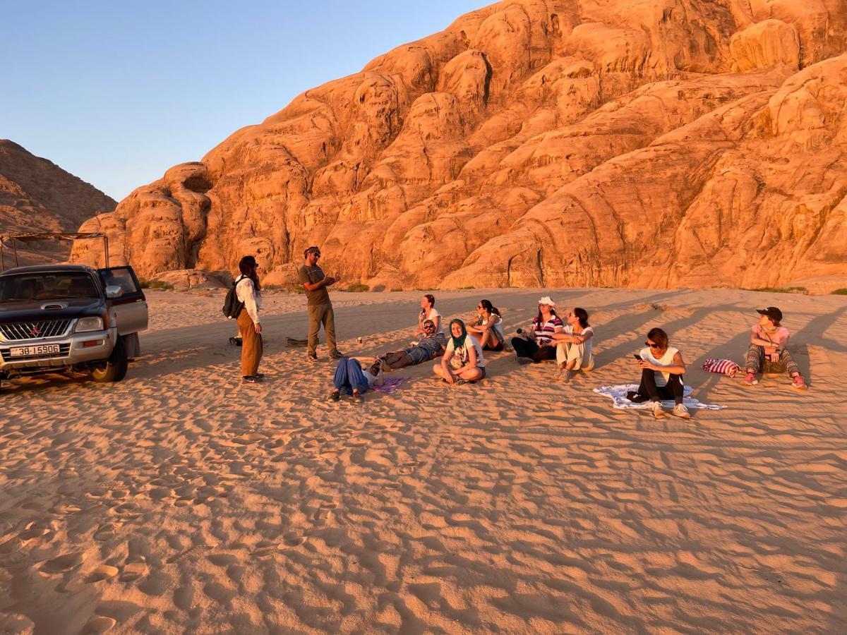 Hotel Zawaideh Desert Camp Wadi Rum Zewnętrze zdjęcie