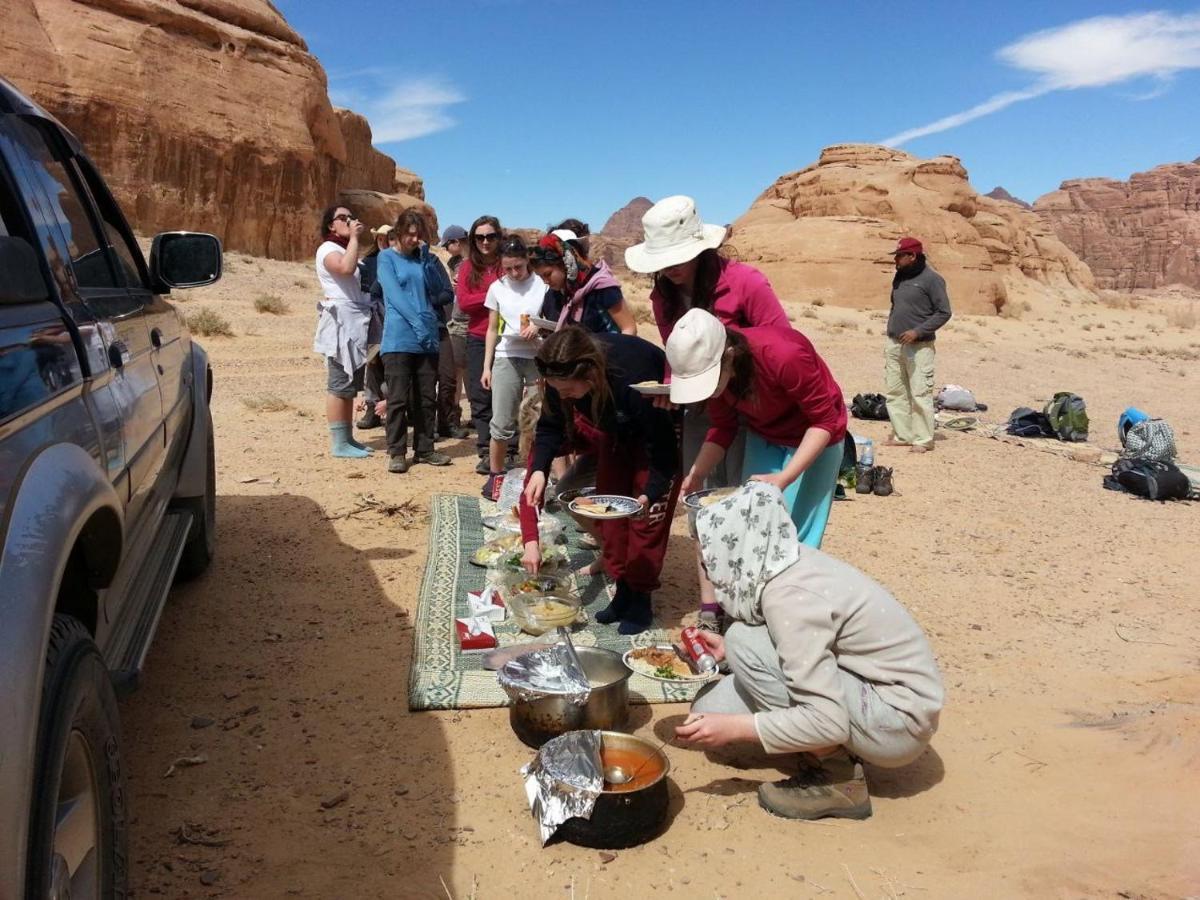 Hotel Zawaideh Desert Camp Wadi Rum Zewnętrze zdjęcie